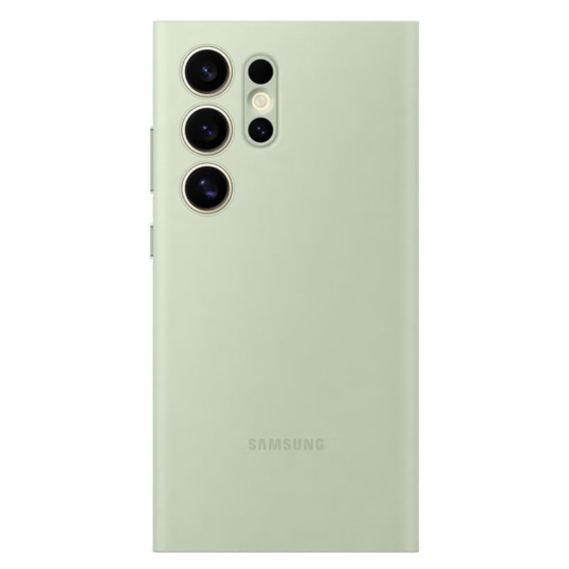 Samsung Galaxy S24 Smart View Wallet Case |Light Green Samsung Galaxy S24 Smart View Wallet Case |Light Green